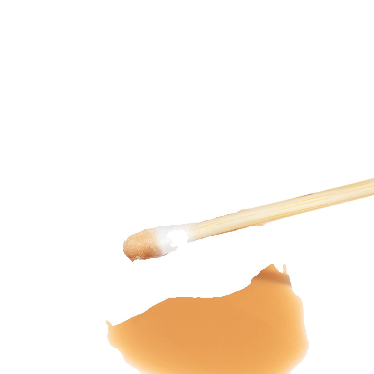 Pointed Cotton Swab for Manicure and Embroidery Makeup Artist's Beauty Wooden Stick Anti-Spill Glue Makeup Remover Extremely Fine Double-Ended Small Cotton Swab with Round Head 5