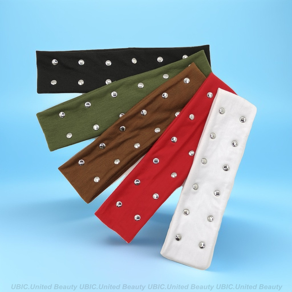 HW250802-44x6cm朋克风双排12撞钉头带-202