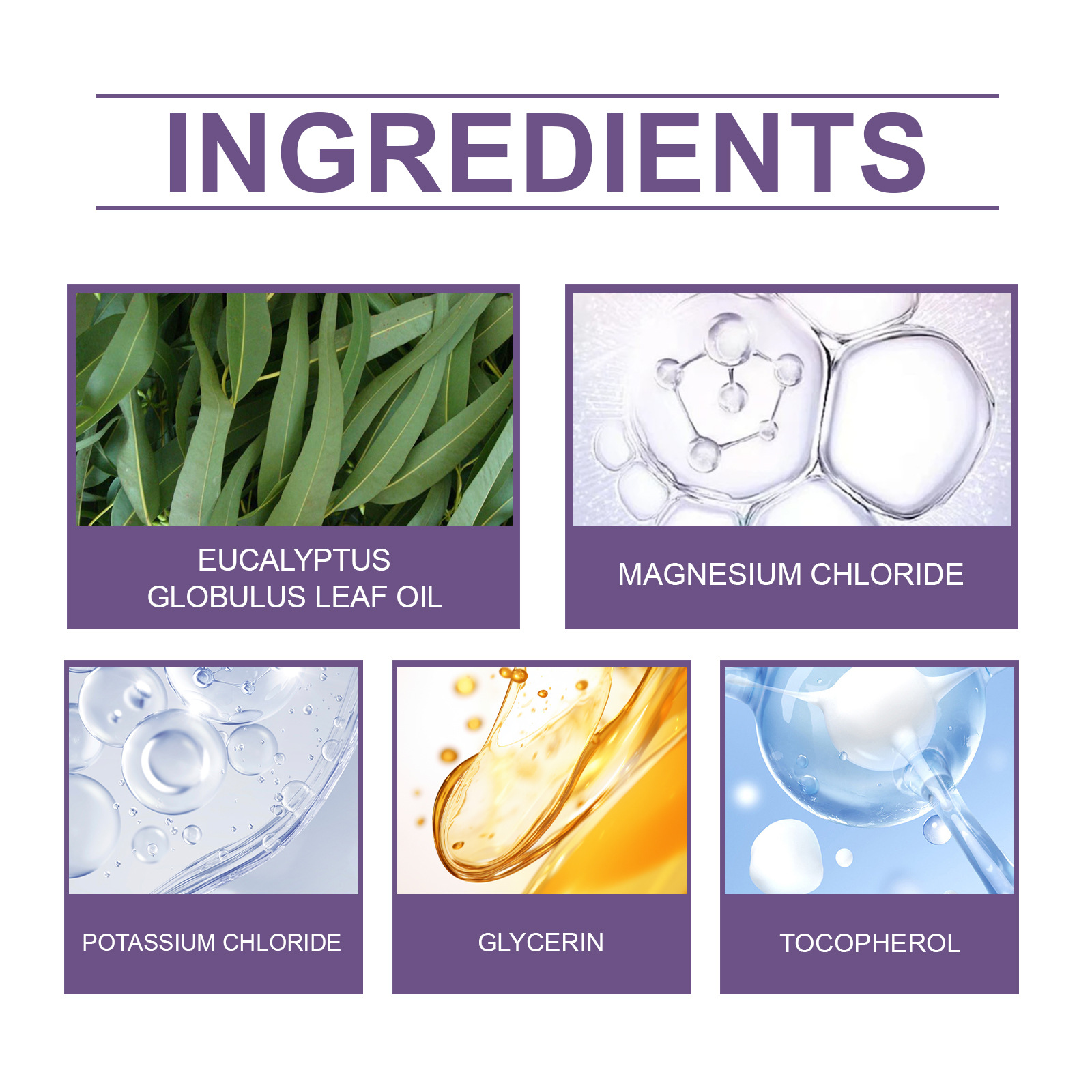 Eucalyptus Essential Oil Magnesium Bath Tablets, Gentle Body Cleansing, Nourishing Skin, Moisturizing Body Bath Tablets_voghion.com