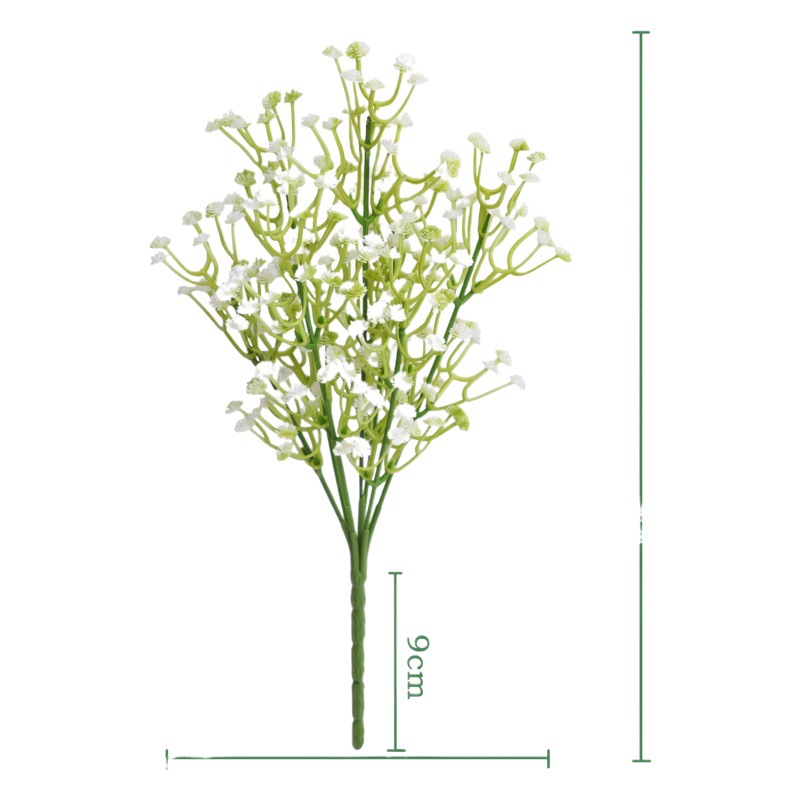 Ramo estrellado artificial decoración de la boda mano que sostiene la flor artificial restaurante del Hogar Accesorios de decoración de flores falsas al por mayor