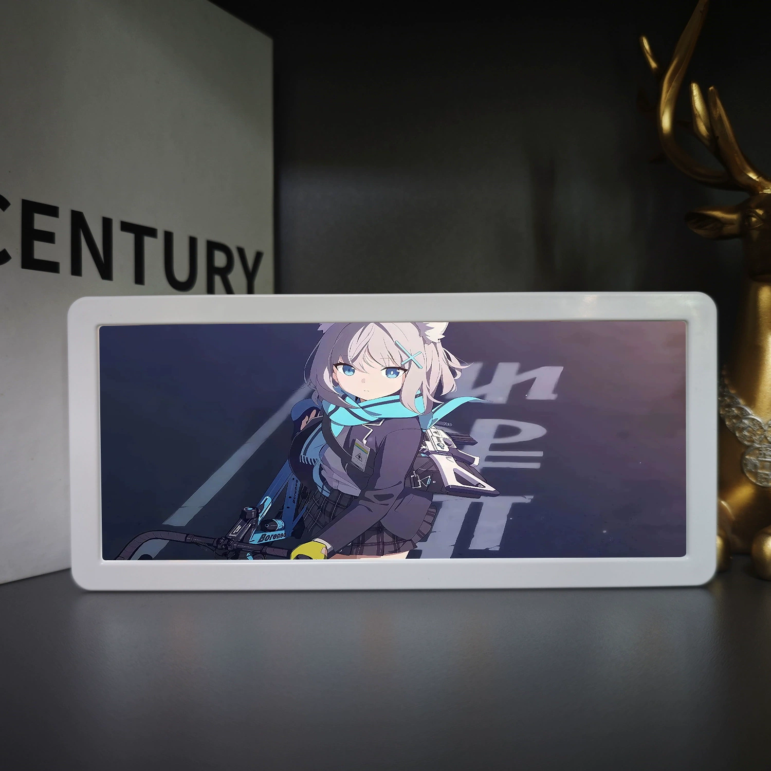 Rectangular lamp, night light for bed, Birthday gift