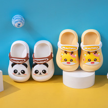 可爱防滑软底洞洞鞋夏季儿童拖鞋宝宝男童女童包头凉拖鞋卡通小童
