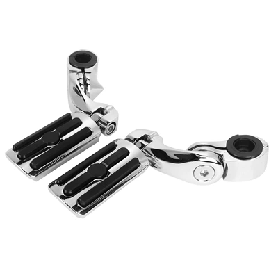 for Harley, Grand Glide, Motorcycle pedals - 4-pedal-plating-large-pedal-ring-plating