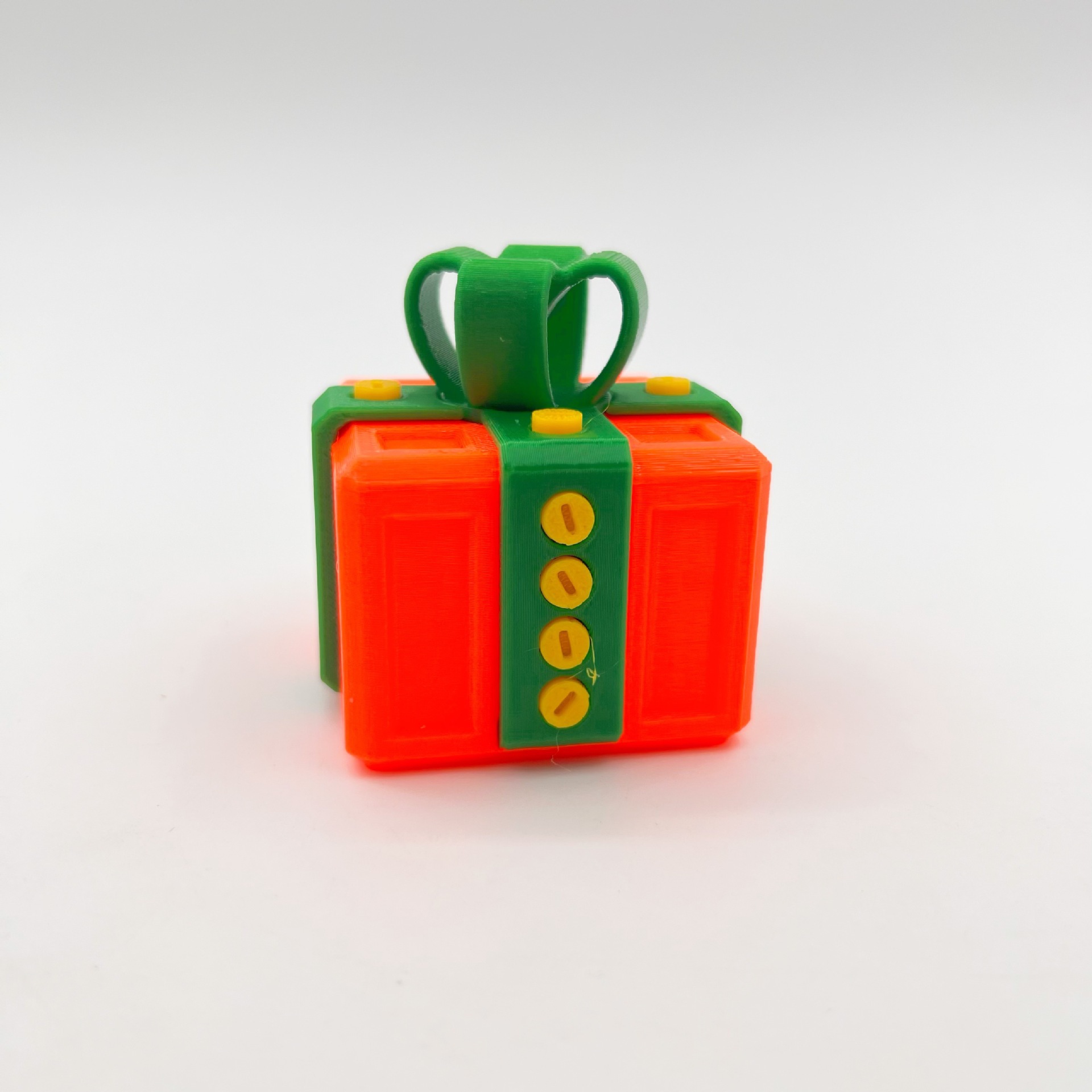 서프라이즈 박스 [주황색+녹색+노란색]