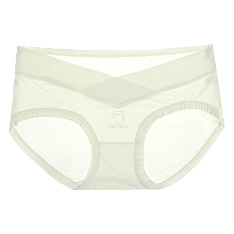 Japanese-Style New Large-Size Low-Waist Cartoon Comfortable Breathable Maternity Panties for Mid to Late Pregnancy, Spring and Summer