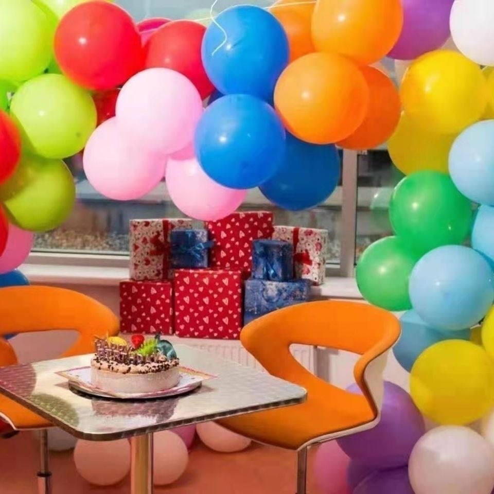12 pulgadas 2,8G grueso imitación mate globo al por mayor 100 piezas cumpleaños decoración de la boda globo redondo ordinario