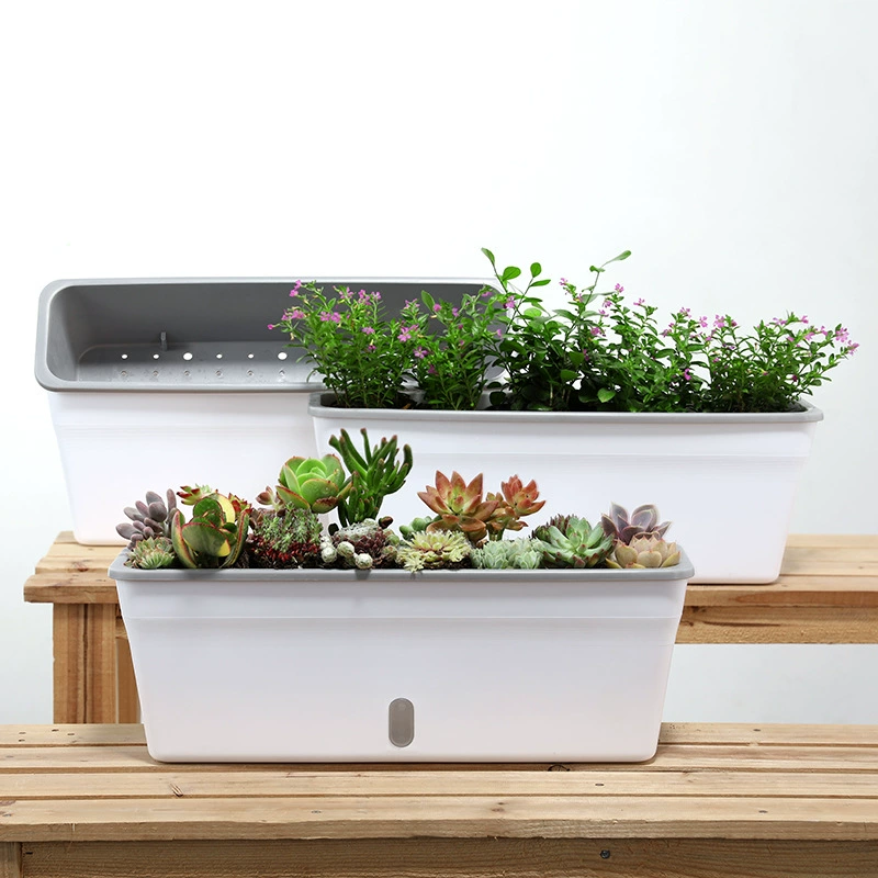 Automatic rectangular flowerpot, direct factory sales
