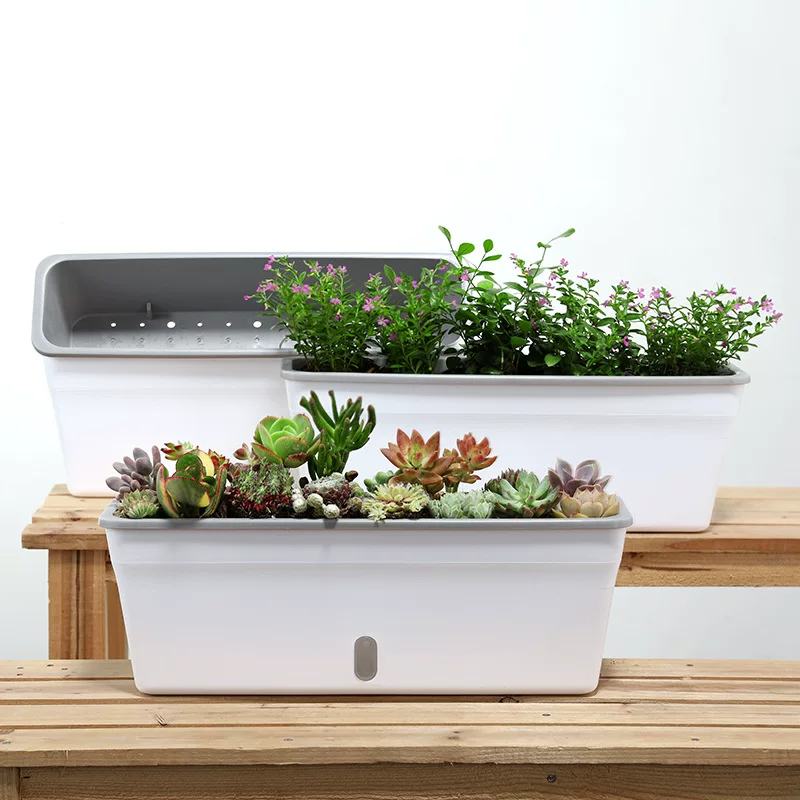 Automatic rectangular flowerpot, direct factory sales
