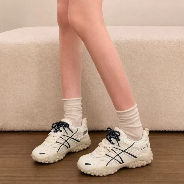 2026 nuevos zapatos deportivos casuales de verano, zapatos de papá, zapatos blancos dulces