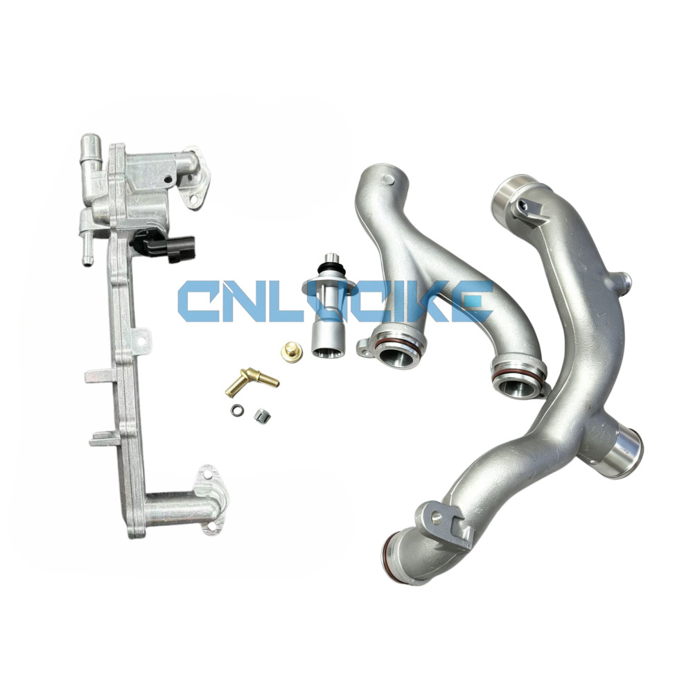 Lr122709 Heater Pipeline Coolant Pipe Aluminum Part with Sensor Suitable for Land Rover Range Rover Sport