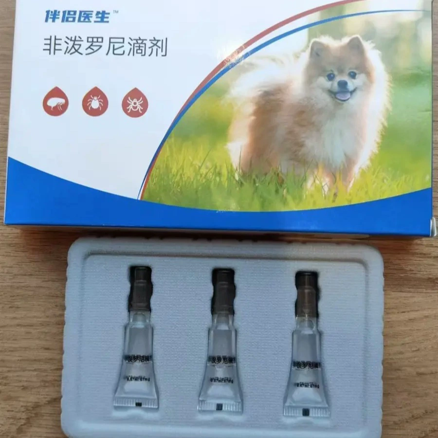 Oubofang's Companion Doctor Dog Use 10kg капель фипредронила (3 флакона в коробке) Внешний репеллент