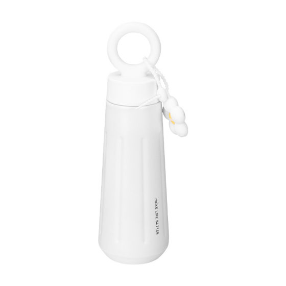 New 316 stainless steel petal mug high color value creative handle accompanying cup outdoor portable sports cup