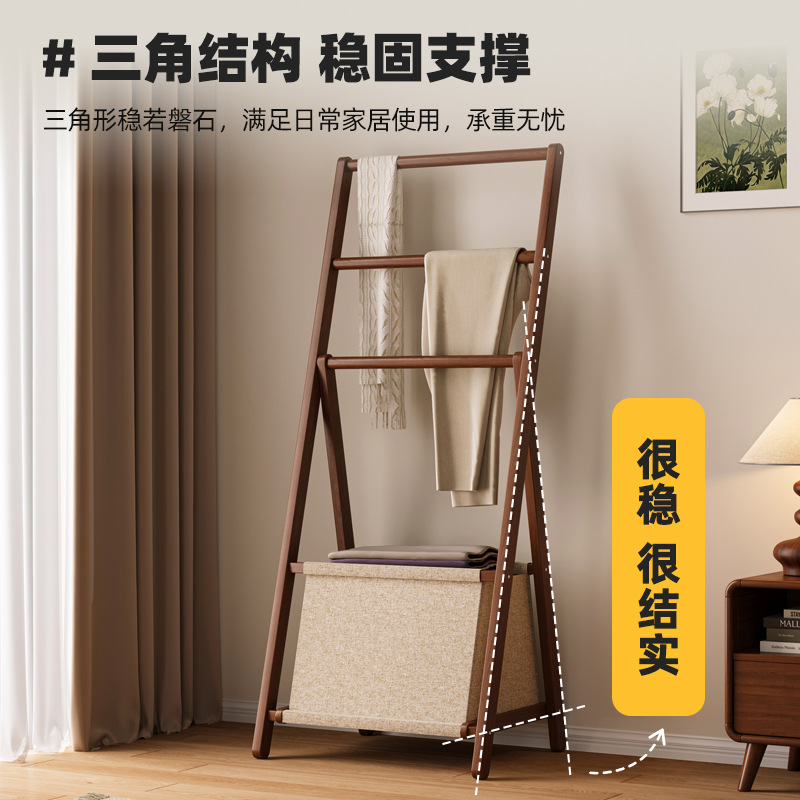 Percha de secado piso percha de ropa dormitorio ventana flotante habitación doméstica cama de ropa de cola de la cama para organizar y almacenar percha de sombrero