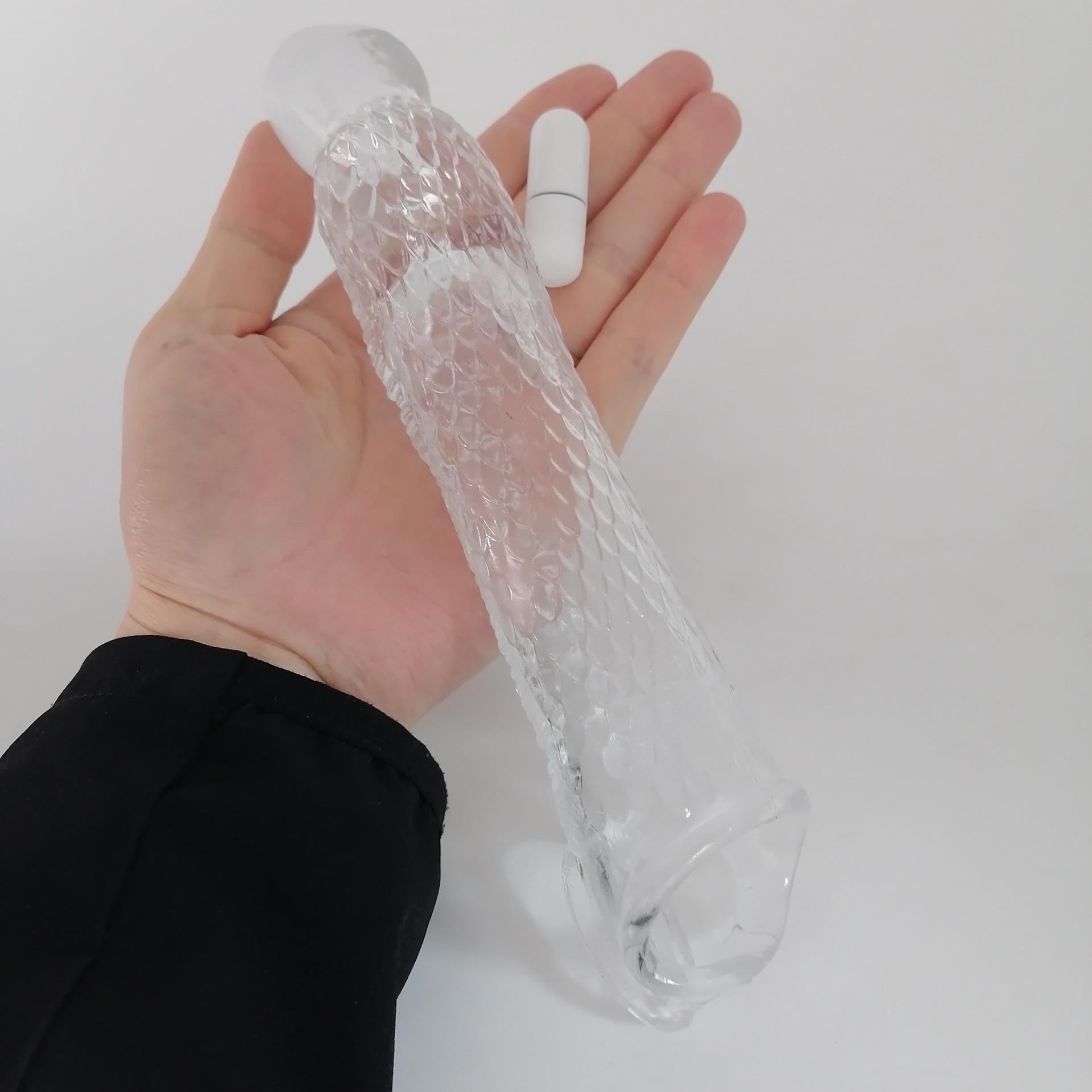 Chuniu Niu Jiaolong Silicone Dragon Scale Penile Lock Set Wolf Teeth Dildo Set Male Adult Sex Products_voghion.com