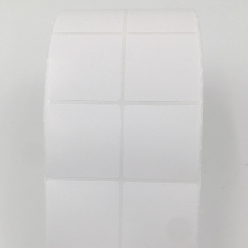 Copperplate Paper Non-Drying Adhesive Labels 40405000 Sheets Price Gift Box Packaging Box Round Sticker Plane Box Sealing Sticker Wholesale