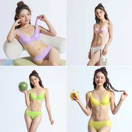 一体式背心硅胶内衣文胸 无痕隐形性感无钢圈速干美肤全硅胶内衣