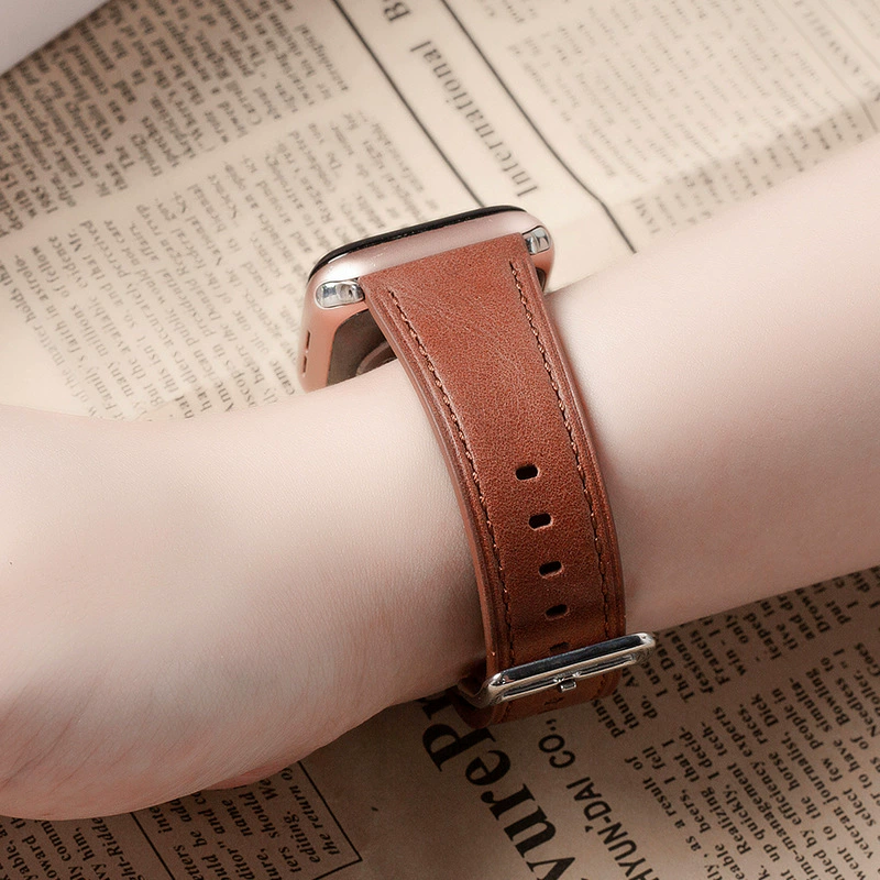 Apple, double-sided leather watch strap, Amazon, wholesale
