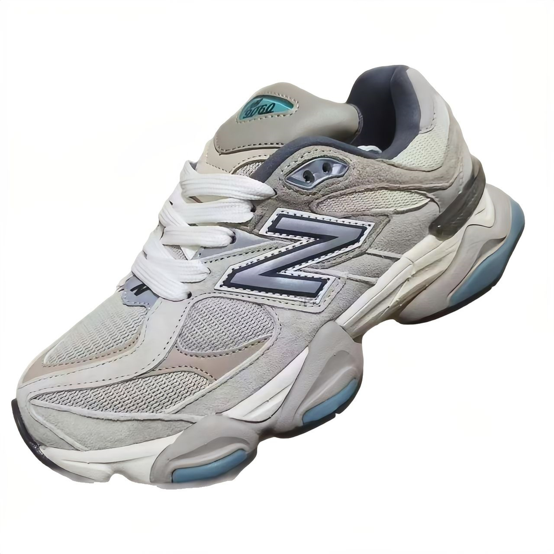 莆田純正NB9060小象蹄ユニセックスレトロカップルスポーツカジュアル高品質ランニングシューズ