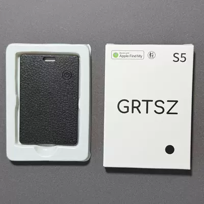 GPS Locator Charging Anti-Loss Mfi Finder - f5-card-black-apple-version-wireless-charging