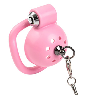 Male Chastity Lock CB Press Pot Lid Lock Ultra Small Lock Headband Traction Catheter Dog Slave Restraint Adjustment Adult Supplies
