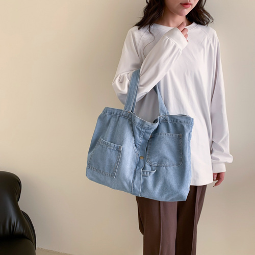 Fashionable Shoulder Bag  Spring New Simple Casual Large Capacity Tote Bag Fashionable Crossbody Bag