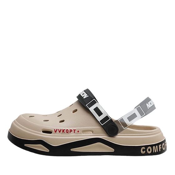 Platform Shoes Men's Summer Outwear Fashionable Breathable Beach Shoes Driving Casual Shoes Sports Sandals
