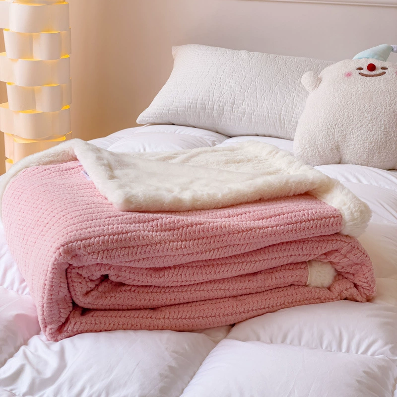 Winter duvet for sleep, coral sofa, increased thickness