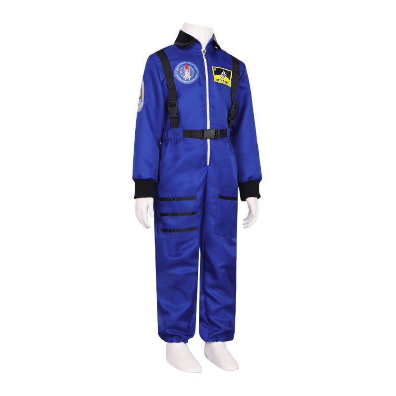 El astronauta de Halloween cos traje espacial grupo fiesta etapa rendimiento traje Cosplay juego traje espacial