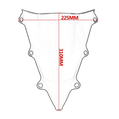 Motorcycle front windshield | motorcycle front windshield