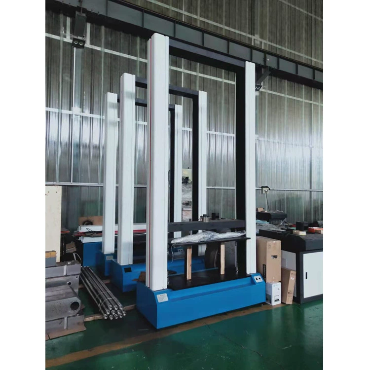 10 тонн машина для испытания жесткости кольца масляной трубы пластиковая труба для испытания сопротивления давлению оборудование для продольного испытания давлением