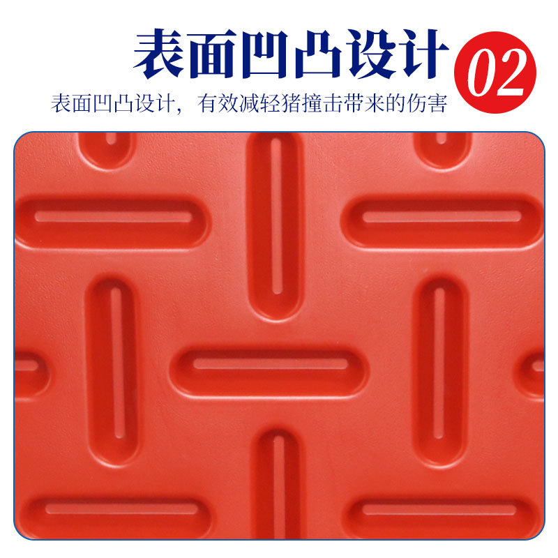 Tablero de bloqueo de cerdo para cerdos engrosado cerdo de granja de cerdo extra grande tablero de conducción de cerdo Dispositivo de conducción de cerdo incrustado equipo de cría de cerdos de tiro