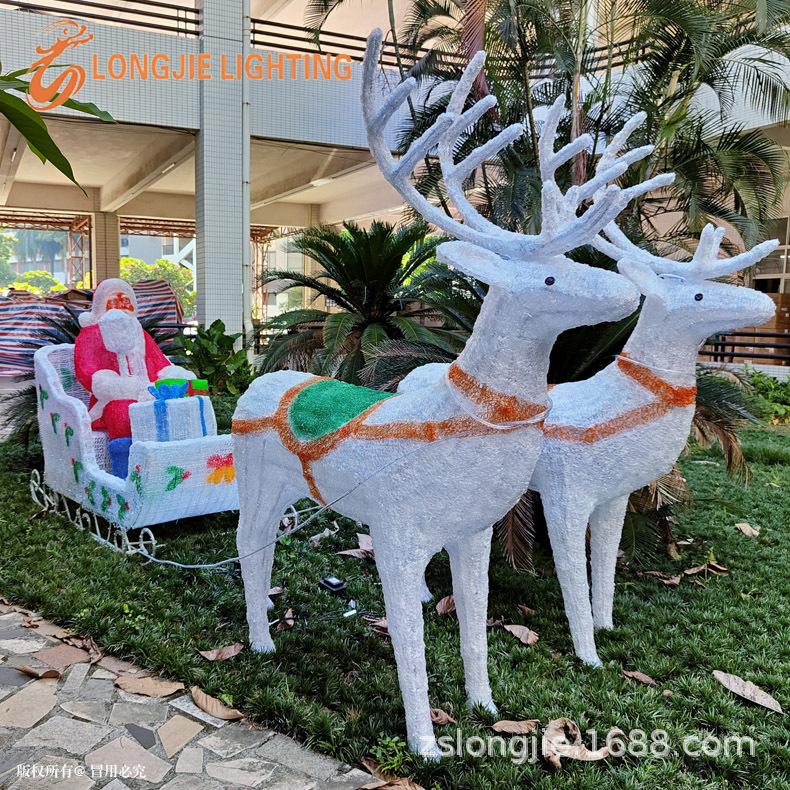 ��6.0�� ˫¹��ʥ������ led¹��ѩ��ʥ���������͵�