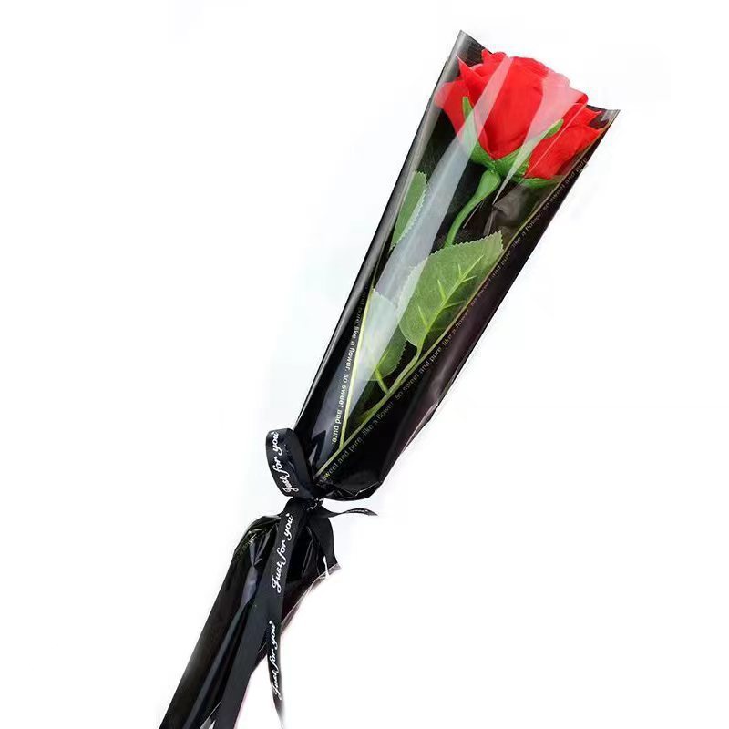 Flor artificial, clavel, ramo único, flor de jabón, venta al por mayor, regalos del día de la madre, promoción de la tienda, promoción de productos transfronterizos