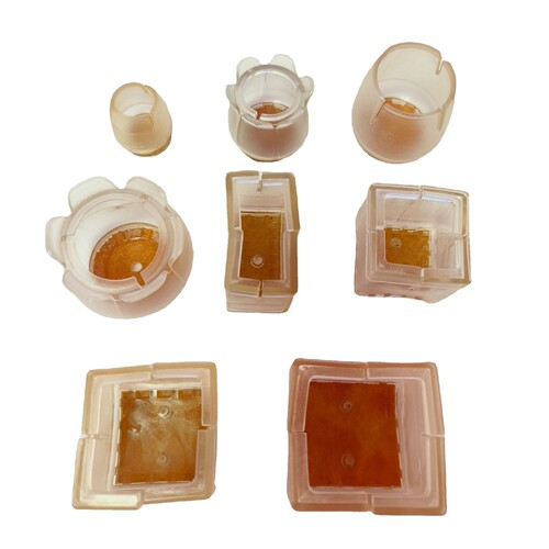 Table leg protector, second grade, sold by weight, chair leg and stool leg protective covers, furniture silent wear-resistant anti-slip table leg covers