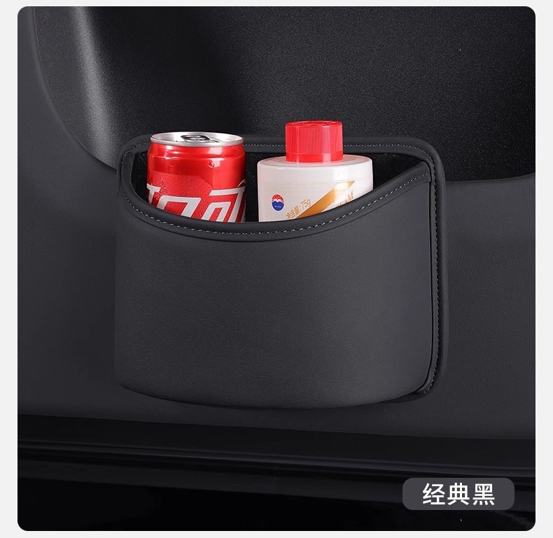 Car Trash Can, Door Storage Box, Car Interior Accessories, Foldable Seat Back Hanging Storage Bag, Storage Box