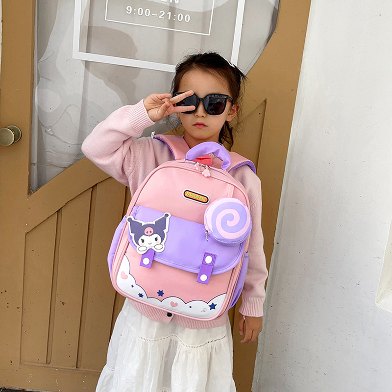 Bolsa de dibujos animados para niños, mochila transpirable para niños, mochila infantil para bebés lindos, mochila para niñas preescolares