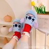 Cartoon demi-season non-slip slippers indoor, soft sole