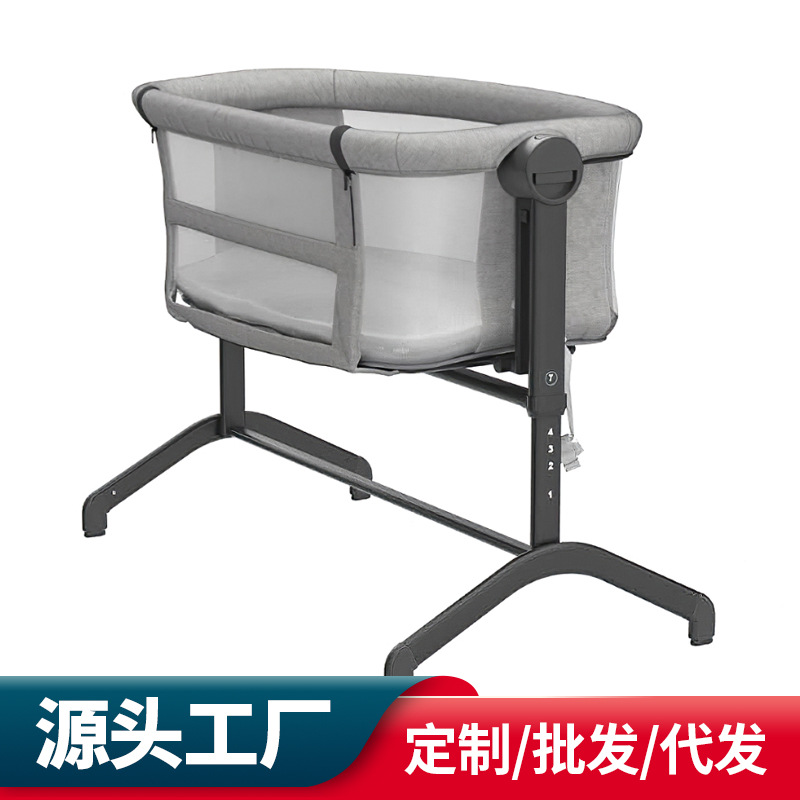 Manufacturers Custom M-Castle Mucasso Baby Bed Spliced Large Bed Multifunction Kidsren Bedside Bed Shaker
