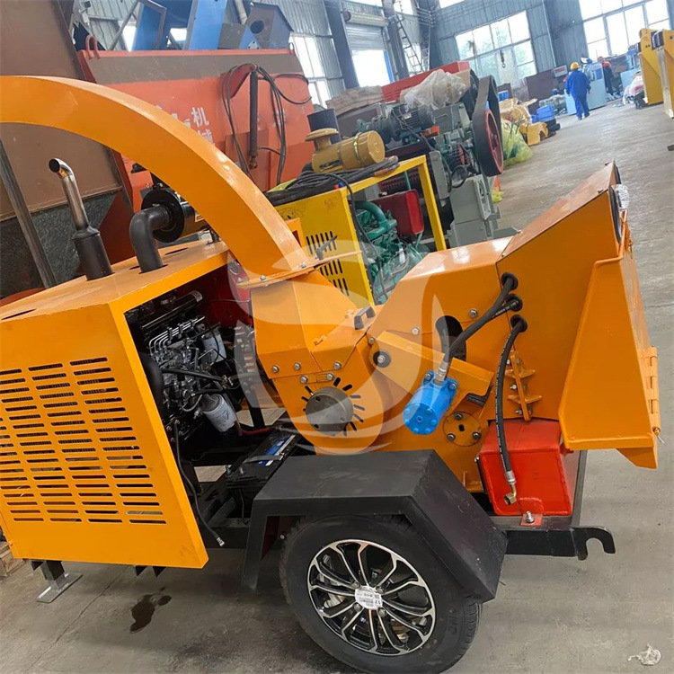 果园绿化枝叶粉碎机 柴油移动式秸秆粉碎机 干湿葡萄藤条打碎机