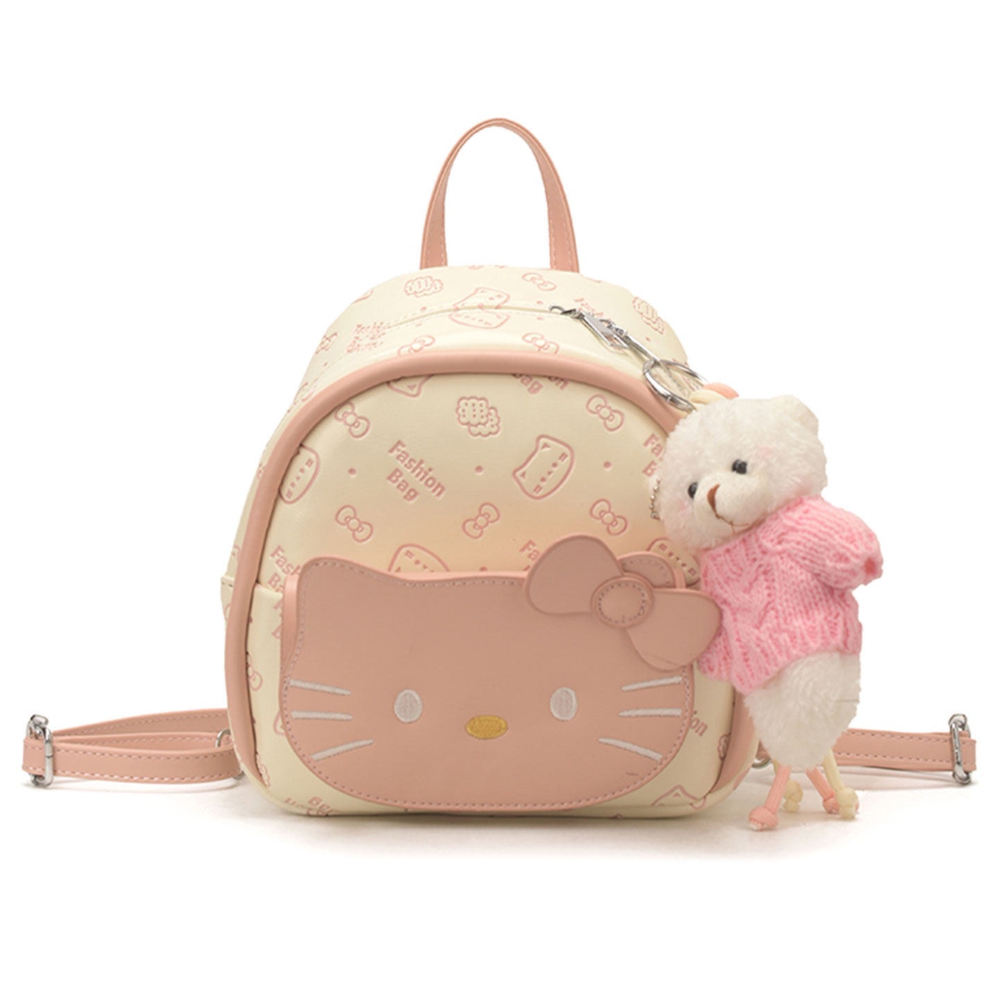 Mochila de gato nueva mochila escolar de chicas chicas estampadas de viento de estudiantes mochila de dibujos animados verano 2026 ligera y encantadora