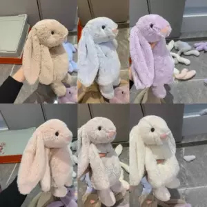 Classic Bonnie Rabbit Plush Doll Comforting Companion Toy Gift for Children in Stock