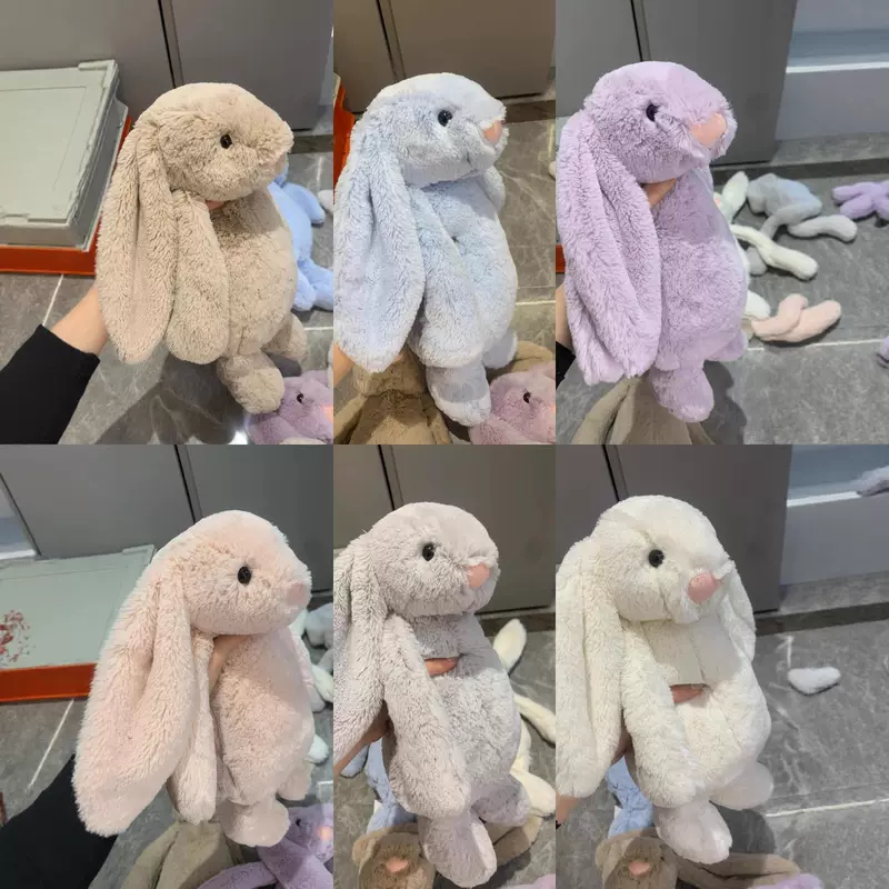 Classic Bonnie Rabbit Plush Doll Comforting Companion Toy Gift for Children in Stock