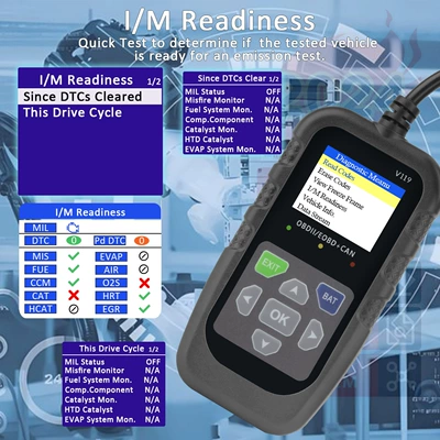 Scanner Diagnostic Device Code: Other power supply, ignition system