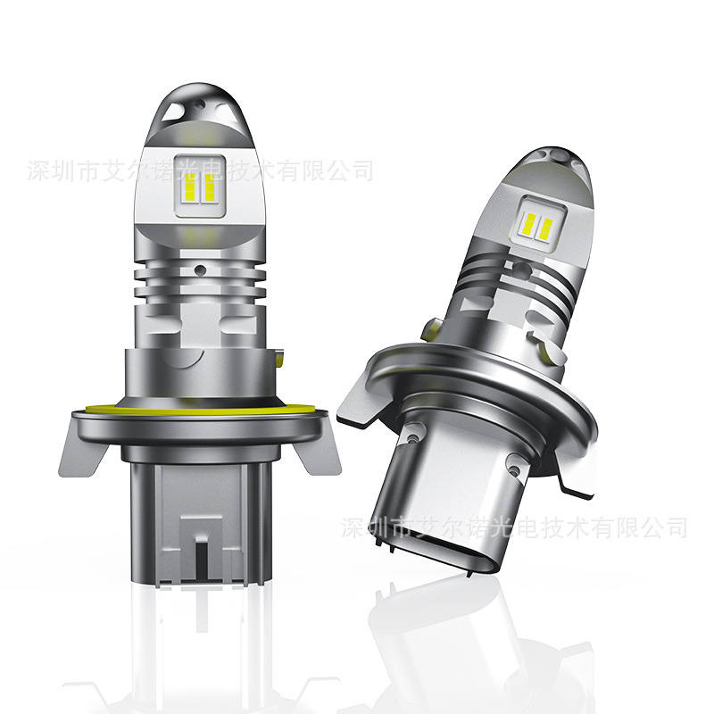 A1新品跨境爆款LED汽车前大灯H4/9004/H13/9007直插无损安装车灯