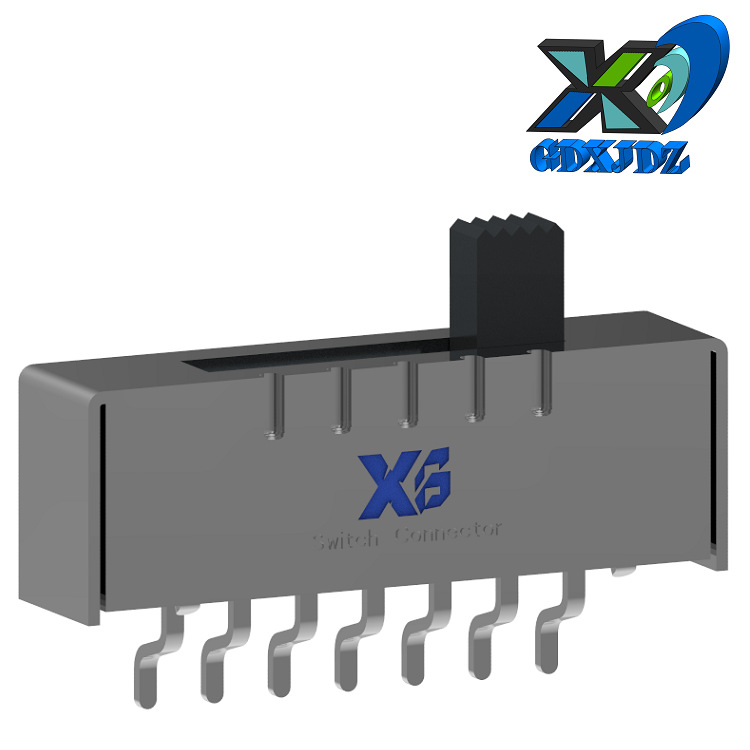 侧贴三档开关批发 批发贴片3档拨动开关侧贴 3档侧贴滑动开关1P3T