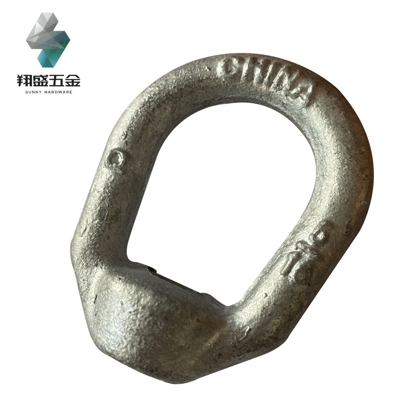 耐用梨形环,椭圆形吊环适配各类吊装场景电力吊环螺母起重配件
