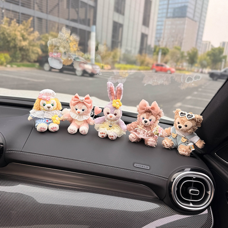 Star Dew Car Interior Decoration Ornaments 2025 New Model Car Decoration Items for Dashboard Cute for Girls