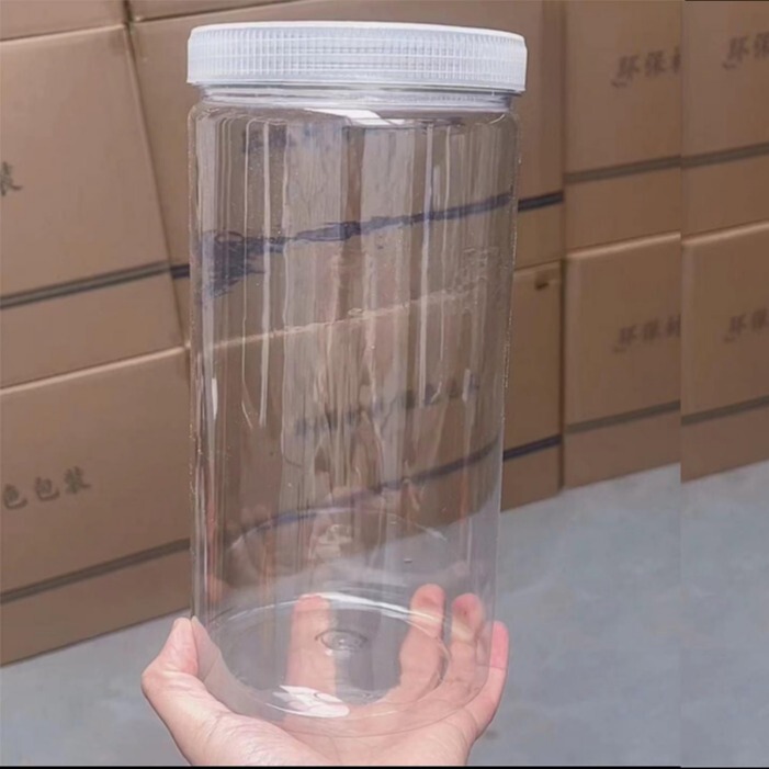 Factory wholesale 120 caliber plastic storage cans pet transparent wide mouth plastic bottles kitchen storage cans Factory wholesale 120 caliber plastic storage cans pet transparent wide mouth plastic bottles kitchen storage cans