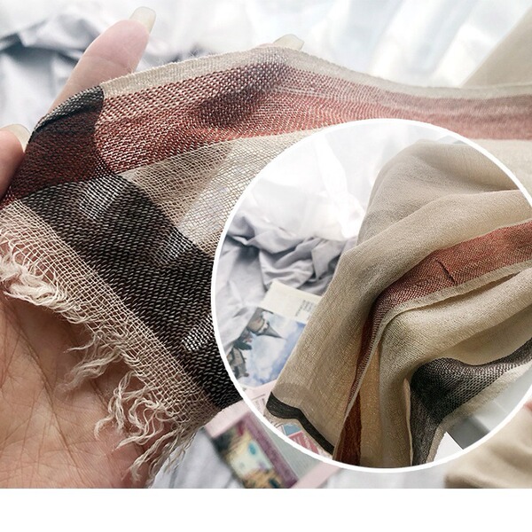 thin woolen scarf