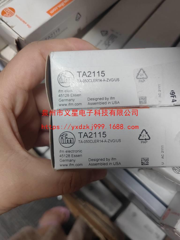 IFM易福门原装TA2115  TA2135 TA2145